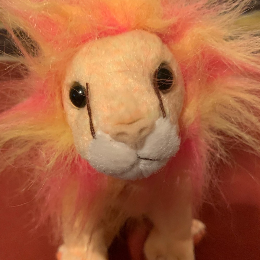 TY Beanie Baby Bushy the Lion
